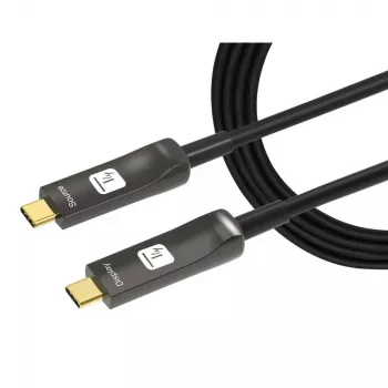 Techly ICOC-U3C-HY-030 USB kábel 30 m USB C čierny