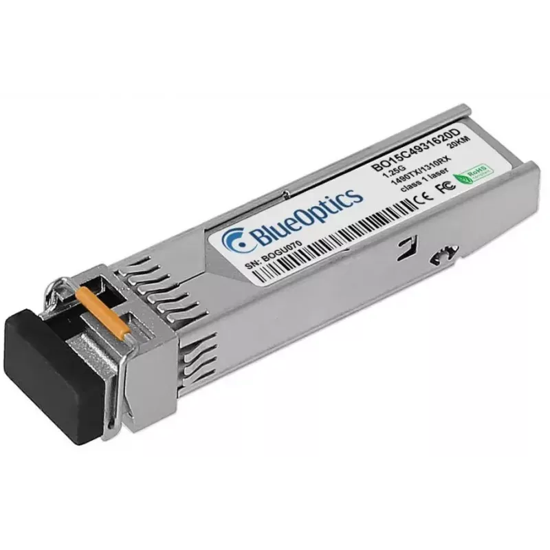 Vláknový transceiver modul BlueOptics J9142-61101-BO SFP LC hliník 20 g