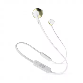 JBL Tune 205BT Bezdrôtové in-ear slúchadlá s mikrofónom hovory/hudba Bluetooth šampanské, zlaté