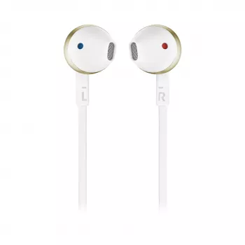 JBL Tune 205BT Bezdrôtové in-ear slúchadlá s mikrofónom hovory/hudba Bluetooth šampanské, zlaté