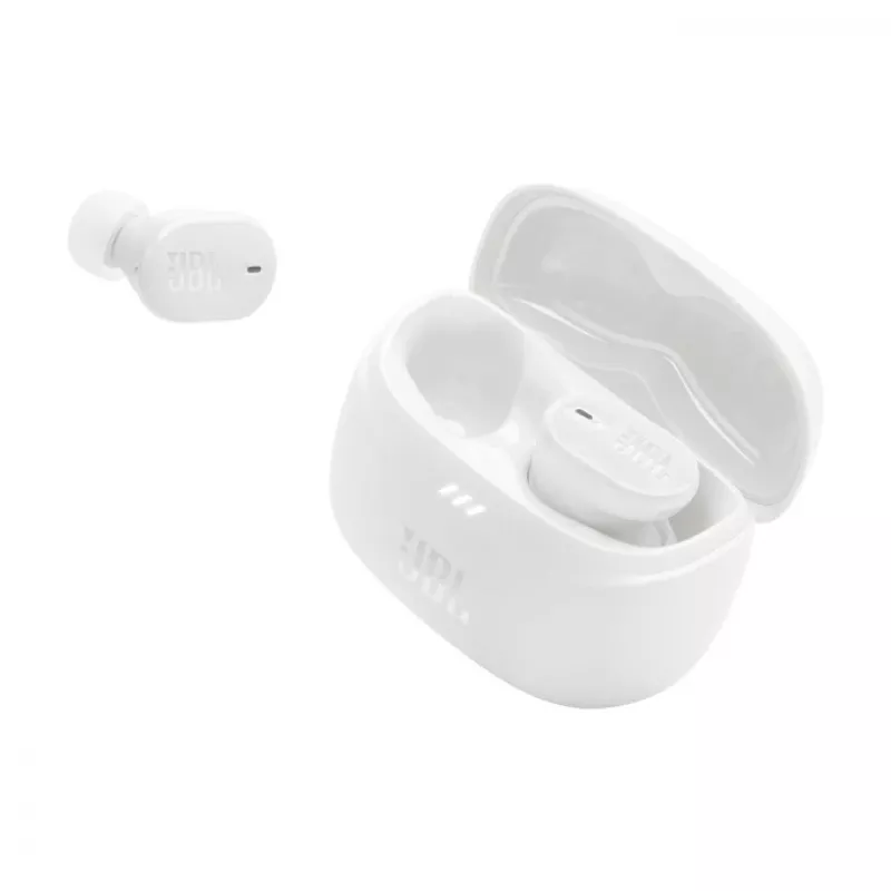 JBL Tune Buds 2 True Wireless Stereo (TWS) in-ear slúchadlá s mikrofónom hovory/hudba Bluetooth biele