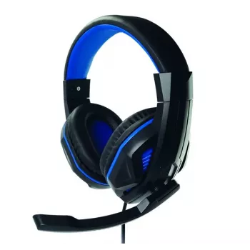 Steelplay HP41 headset káblový cez hlavu herný čierna, modrá