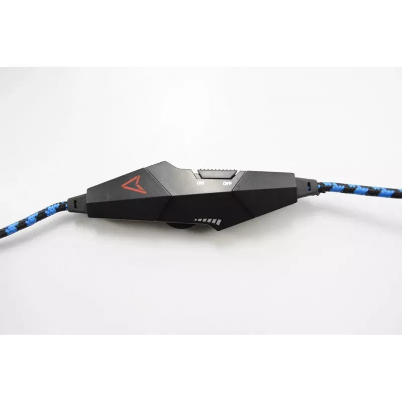 Steelplay HP41 headset káblový cez hlavu herný čierna, modrá
