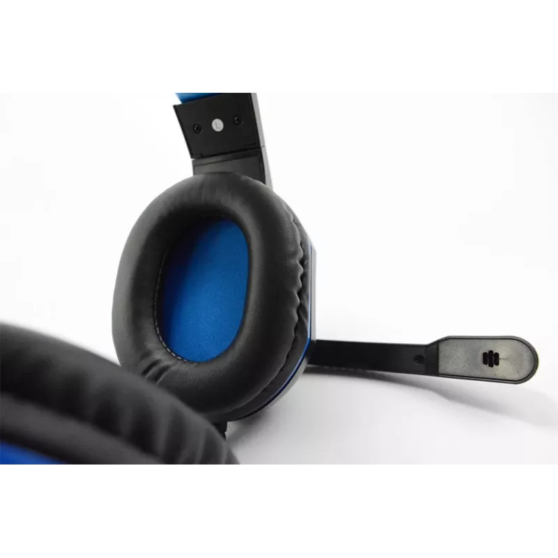 Steelplay HP41 headset káblový cez hlavu herný čierna, modrá