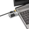 Kensington ClickSafe univerzálny kombinovaný zámok na notebook – Master Coded