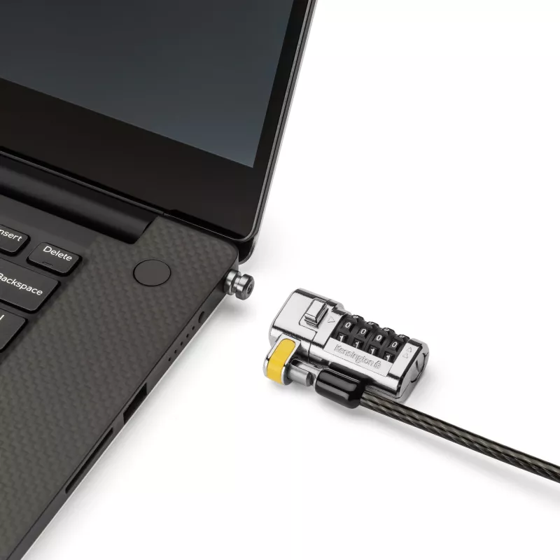 Kensington ClickSafe univerzálny kombinovaný zámok na notebook – Master Coded
