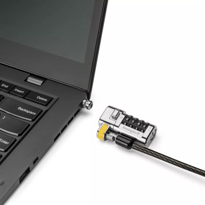 Kensington ClickSafe univerzálny kombinovaný zámok na notebook – Master Coded