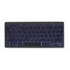 Klávesnica Gembird KB-BTRGB-01-DE univerzálna Bluetooth QWERTZ nemecká čierna