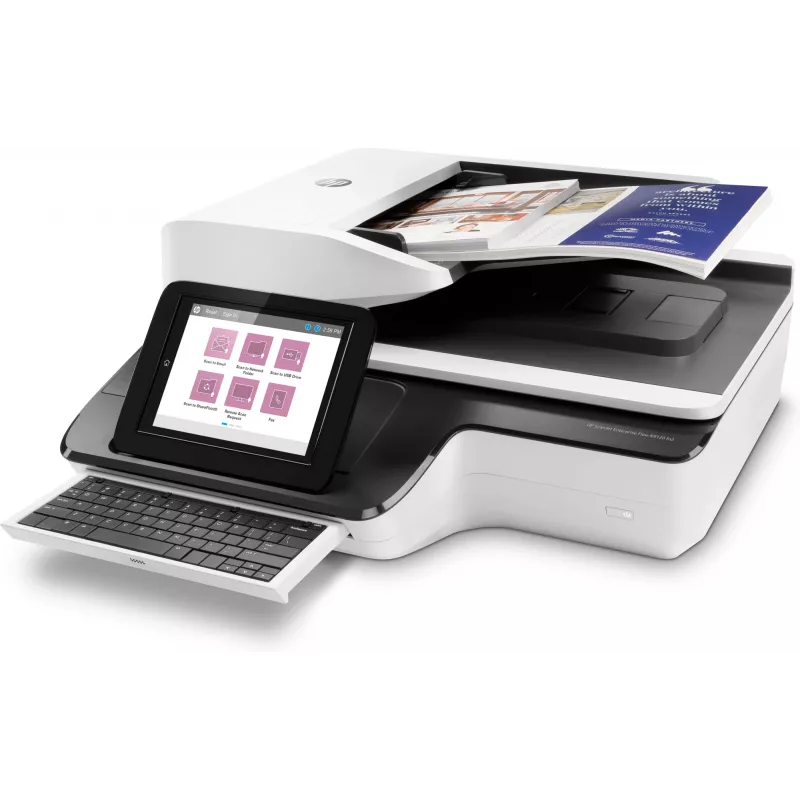 HP Scanjet Enterprise Flow N9120 fn2 plochý & ADF skener 600 x 600 DPI A3 čierny, biely