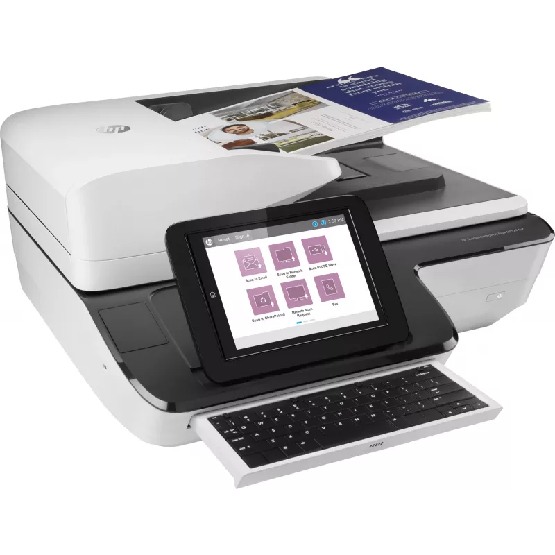 HP Scanjet Enterprise Flow N9120 fn2 plochý & ADF skener 600 x 600 DPI A3 čierny, biely