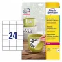 Samolepiace etikety AVERY L4718REV-20