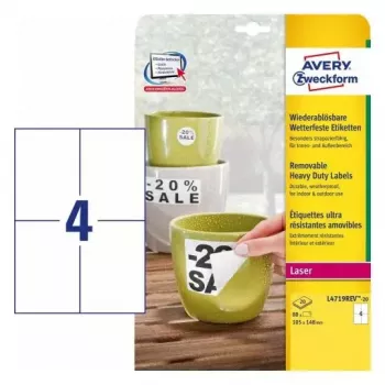 Samolepiaca etiketa pre tlačiareň Avery L4719REV-20