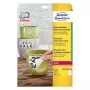 Samolepiaca obdĺžniková etiketa Avery Zweckform L4775REV-20 — biela, permanentná, 210×297 mm, 20 listov