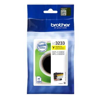 Kazeta Brother LC-3233Y žltá 1500 strán DCP-J1100DW/MFC-J1300DW