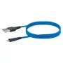 Mobilný kábel Schwaiger LPRO440 501 USB A Lightning 1,2 m modrý