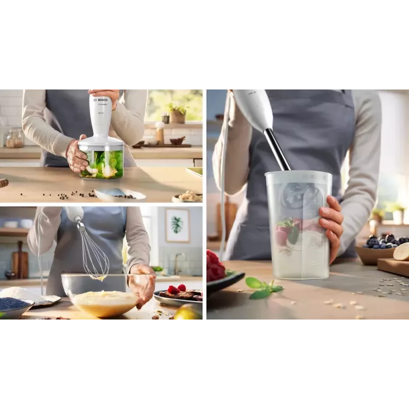 Bosch MSM24500 tyčový mixér 400 W červená, biela
