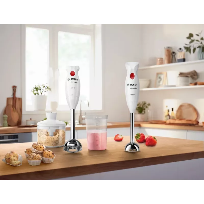 Bosch MSM24500 tyčový mixér 400 W červená, biela
