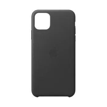 Puzdro Apple iPhone 11 Pro Max kožené puzdro čierna