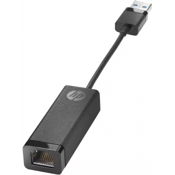 HP USB 3.0 na Gigabit LAN adaptér, RJ-45, USB 2.0 Type-A, čierny