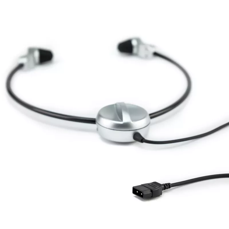 Grundig Swingphone 568 slúchadlá káblové pod bradou čierna, strieborná