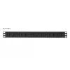 Basic Metered PDU ATEN PE1118SG 1U 18 AC výstupov ochrana proti prepätiu