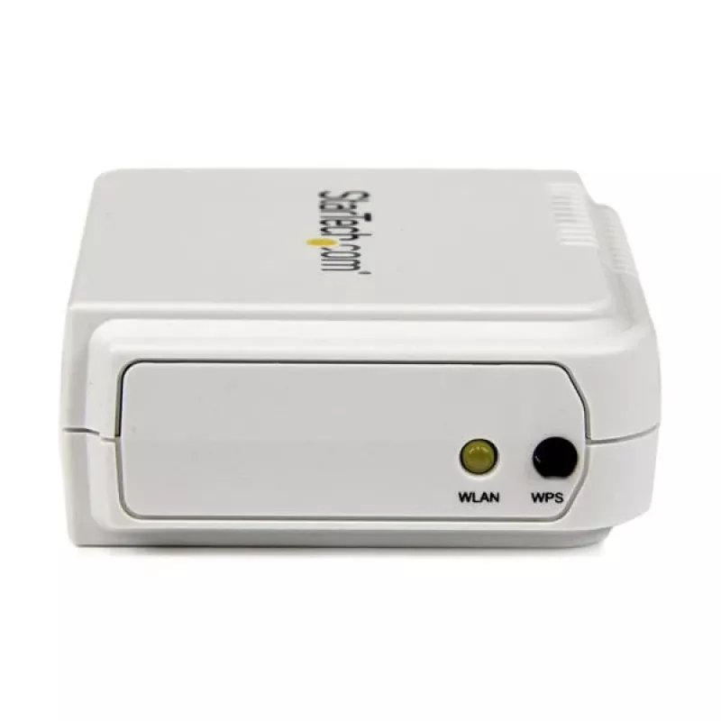 StarTech.com 1-portový USB Wireless N sieťový tlačový server s 10/100 Mbps Ethernet portom – 802.11 b/g/n