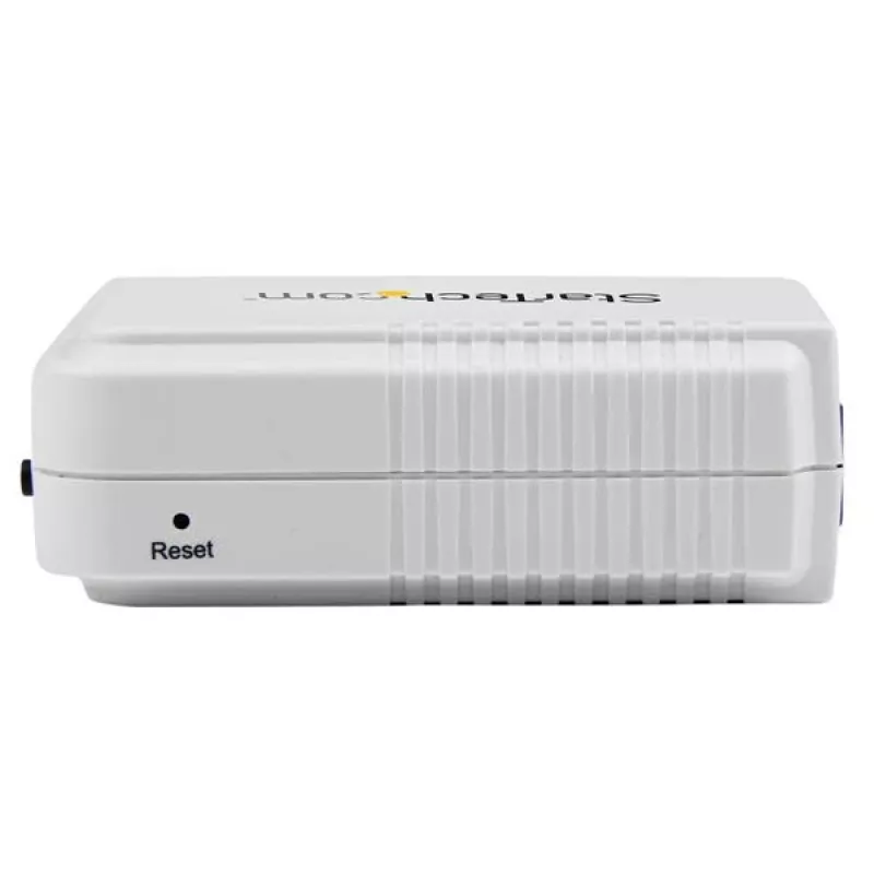 StarTech.com 1-portový USB Wireless N sieťový tlačový server s 10/100 Mbps Ethernet portom – 802.11 b/g/n