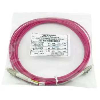 BlueOptics QK733A-BO InfiniBand optický kábel 2 m 2x LC fialový