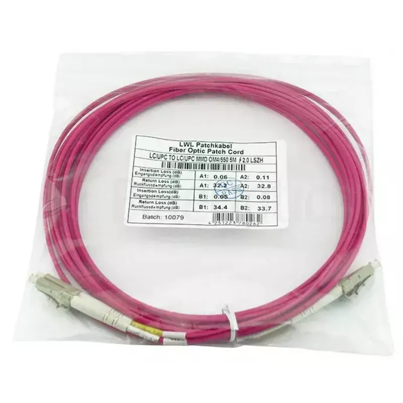 BlueOptics QK737A InfiniBand optický kábel 50 m LC OM4