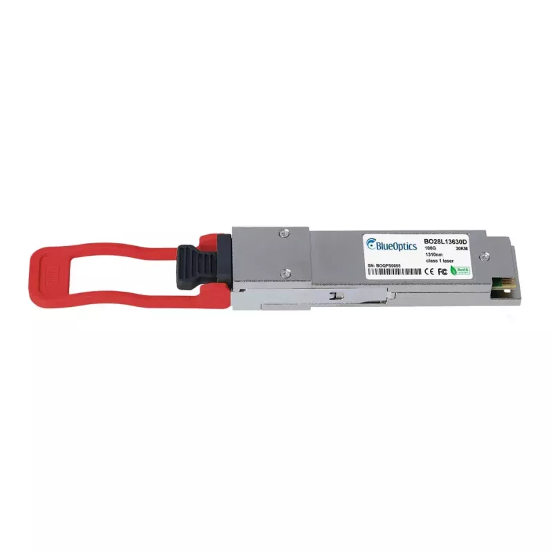 BlueOptics QSFP-100G-ER4-S-BO QSFP28 transceiver, 100GBASE-ER4, singlemode 40 km, LC Duplex