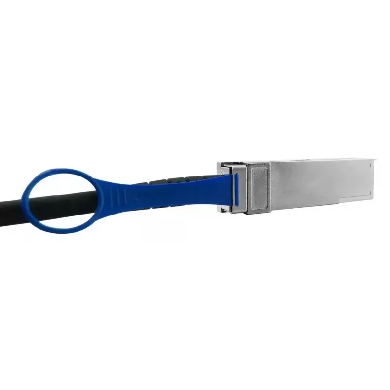 InfiniBand/optický kábel BlueOptics QSFP28-DAC-2M-PS-BL 2 m konektor samec/konektor samec