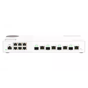 QNAP QSW-M2106-4C sieťový switch upravovaný L2 2,5G Ethernet (100/1000/2500) biely