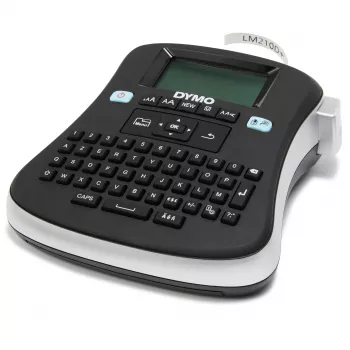 DYMO LabelManager ® ™ 210D - AZERTY, D1, termotransfer, 180 x 180 DPI, 12 mm/s, čierna, strieborná