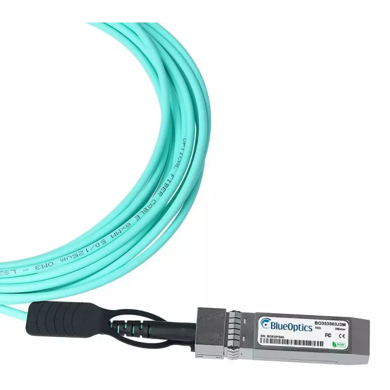 AOC kábel BlueOptics SFP-10G-AOC3M-BO 3 m SFP+ oranžový