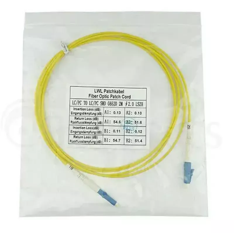 BlueOptics SFP2121BU20MK InfiniBand optický kábel 20 m LC žltý