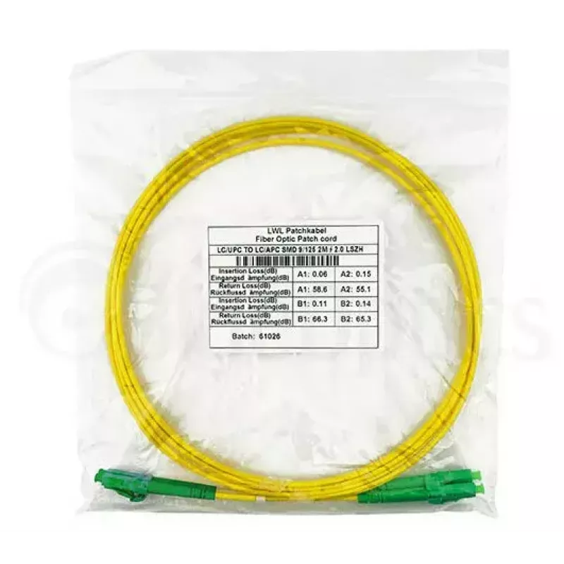 BlueOptics SFP3131BU15MM InfiniBand optický kábel 15 m LC žltý