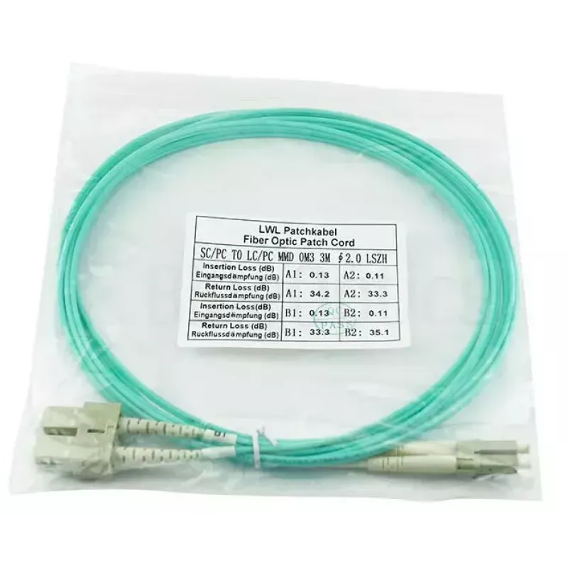 BlueOptics SFP3132EU10MK InfiniBand optický kábel 10 m LC Aqua