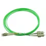 Optický kábel BlueOptics SFP3132GU7.5MK LC SC OM5 7,5 m žltý
