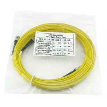 BlueOptics SFP3333BU2MK InfiniBand optický kábel 2 m ST žltý
