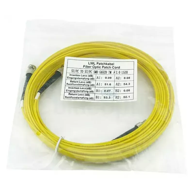 BlueOptics SFP3333BU2MK InfiniBand optický kábel 2 m ST žltý