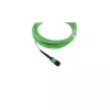 Optický kábel BlueOptics SFP5141GU2MKB MPO 4x LC OM5 2 m limetková