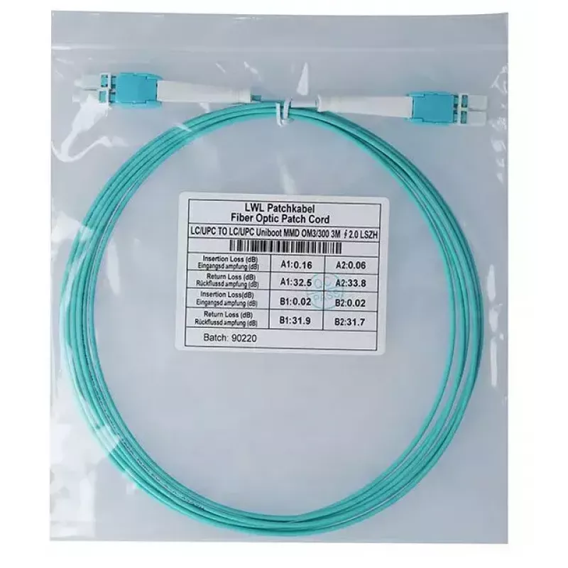 BlueOptics SFP8181EU5MK InfiniBand optický kábel 5 m LC aqua