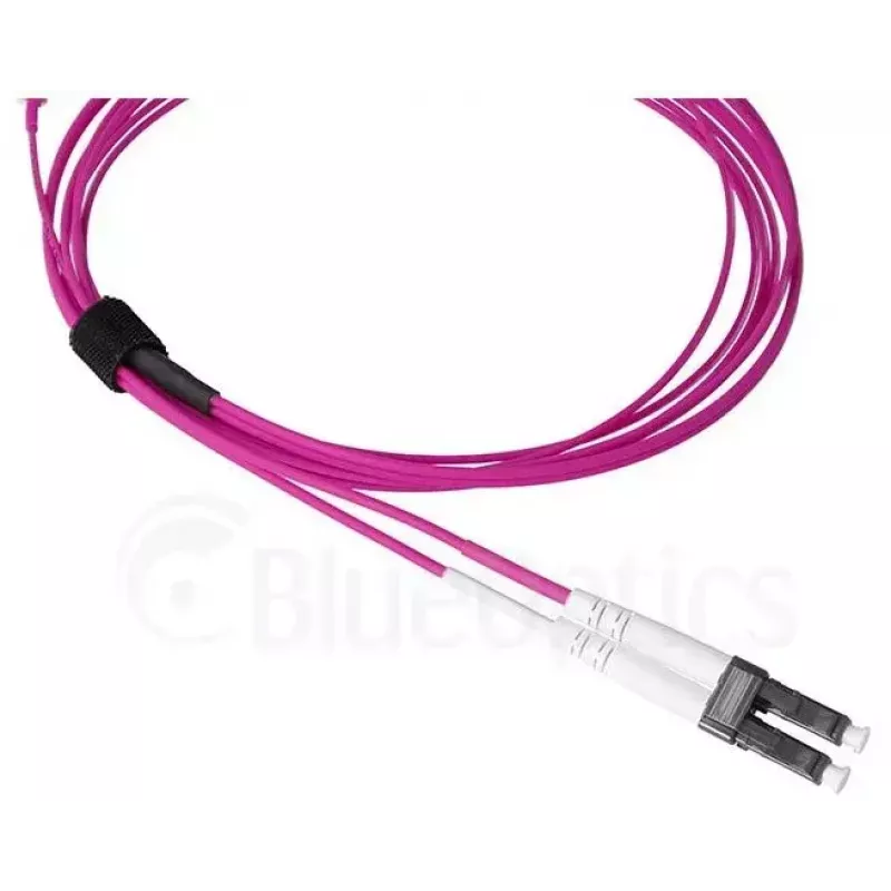 Optický kábel BlueOptics SFP9231FU1MK MDC LC OM4 1 m magenta