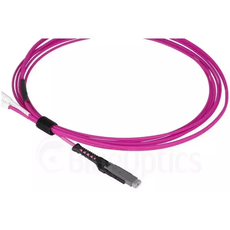 Optický kábel BlueOptics SFP9231FU3MK MDC LC OM4 3 m magenta