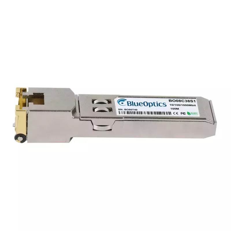 Medený SFP transceiver modul BlueOptics SFPTX-BO strieborný 3 000 000 h MTBF