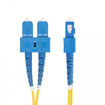 StarTech.com 2 m (6,6 ft) SC na SC (UPC) OS2 jednovidové duplexné optické vlákno, 9/125 µm, 40G/100G Zipcord, odolný voči ohybu, nízky útlm - LSZH optický patch kábel