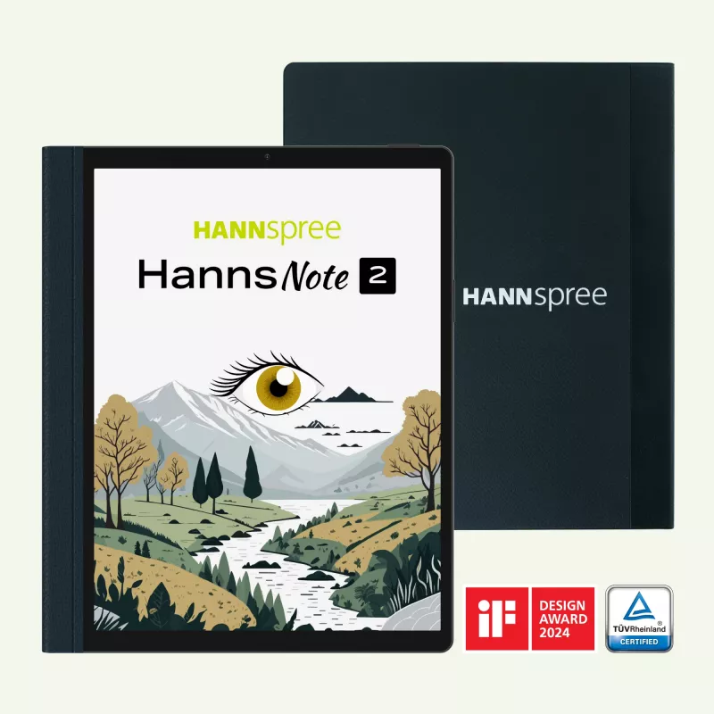 Hannspree HannsNote2 čítačka e-kníh dotykový displej 64 GB Wi-Fi čierna