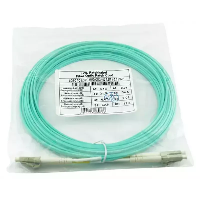 BlueOptics SRCABLE20M-BO InfiniBand optický kábel 20 m LC béžový