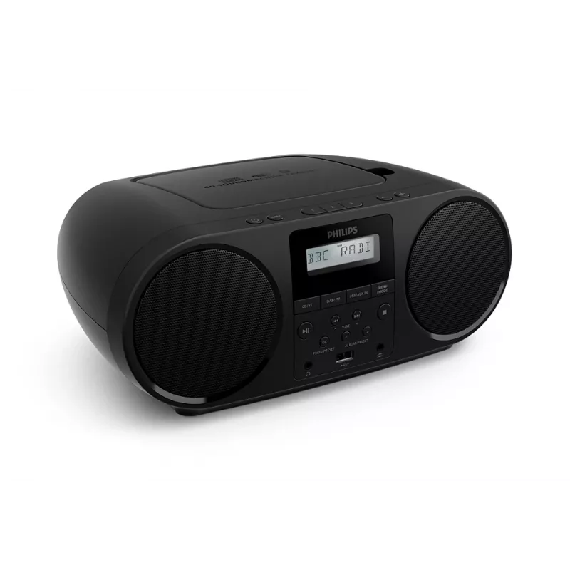 Philips TAZ6000/10 CD prehrávač čierny prenosný CD prehrávač