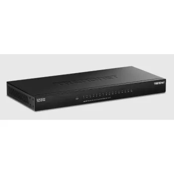 Neupravovateľný switch Trendnet TEG-S3160 16 portov 2.5G Ethernet desktop čierna